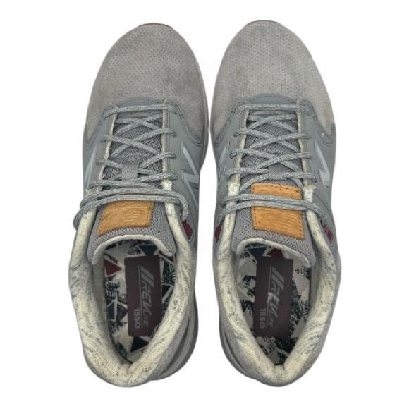 New Balance Women’s 1550 Suede Grey/Steel Silver sz7.5 - Picture 4 of 8